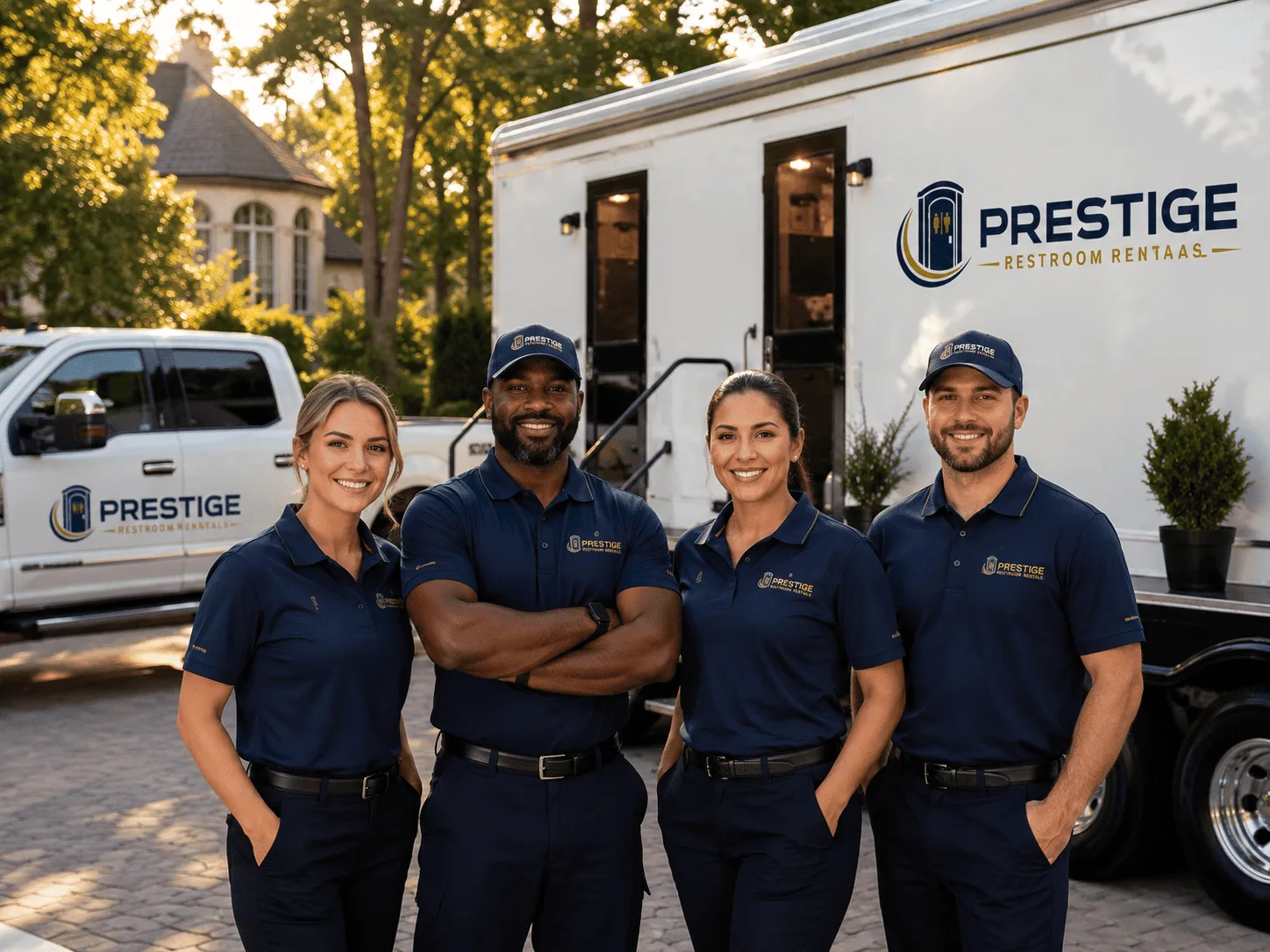 Trusted Luxury Portable Restrooms company in Candor, NC